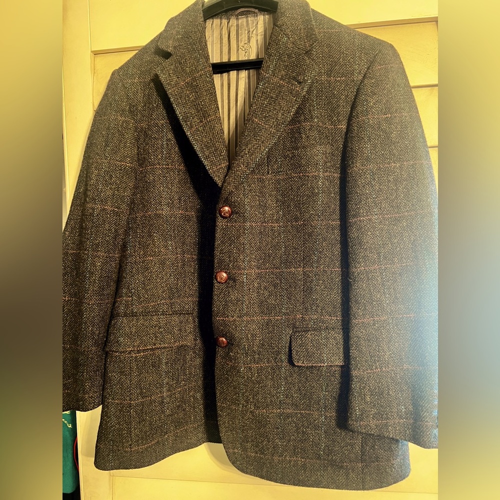 Wool Vintage Sport Coat,
Purchased at Hunky Dory’s (Brick Lane) London, UK